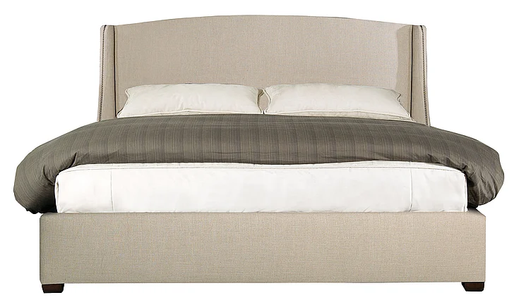 Bernhardt Interiors Cooper Wing Queen Bed in Espresso