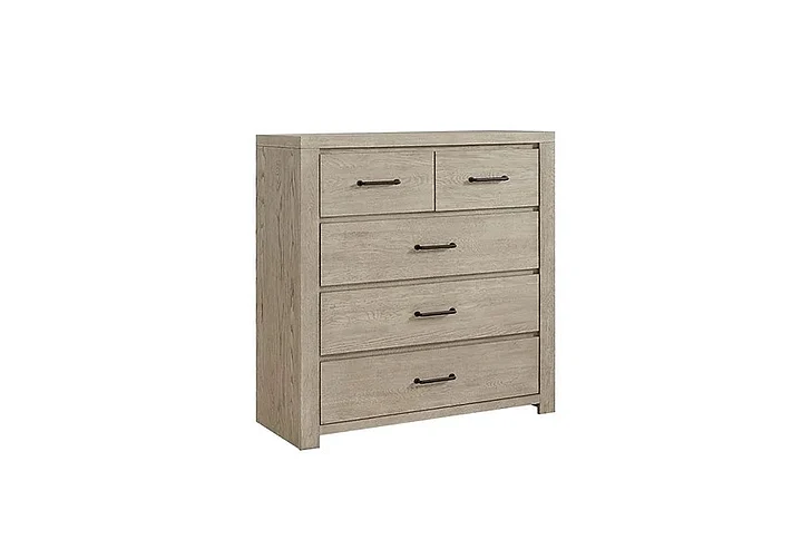 FD Home Oakhurst 5 Drawer Chest in Aged Natural-Oak 7561-11