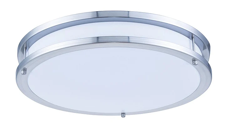 Elegant Led Double Ring Ceiling Flush, 3000K, 105 Degree, Cri80, Etl, 28W, 100W Equivalent, 35000Hrs, Lm2000, Dimmable, 5 Years Warranty, Input Voltage 120V CF3201