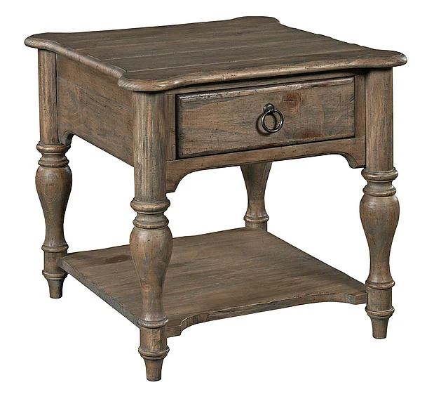 Kincaid Weatherford End Table in Heather Finish 76-021
