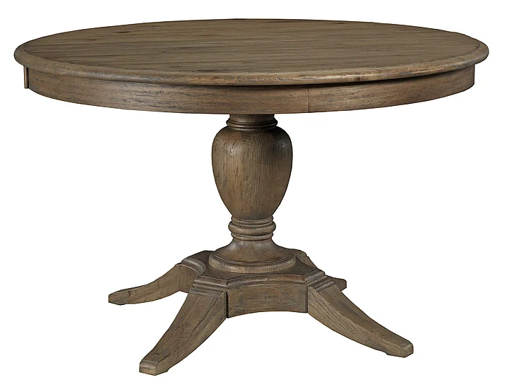 Kincaid Weatherford Milford Round Dining Table in Heather Finish 76-052P