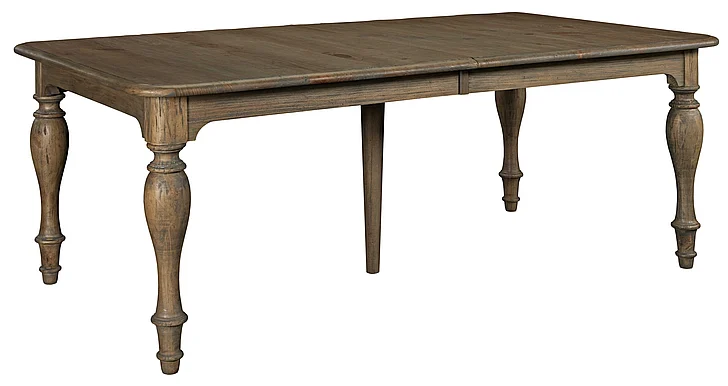 Kincaid Weatherford Canterbury Rectangular Dining Table in Heather Finish 76-054