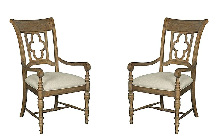 Kincaid Weatherford Arm Chair in Heather Finish 76-062(Set of 2)