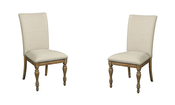 Kincaid Weatherford Tasman Upholstered Chair in Heather Finish 76-065(Set of 2)