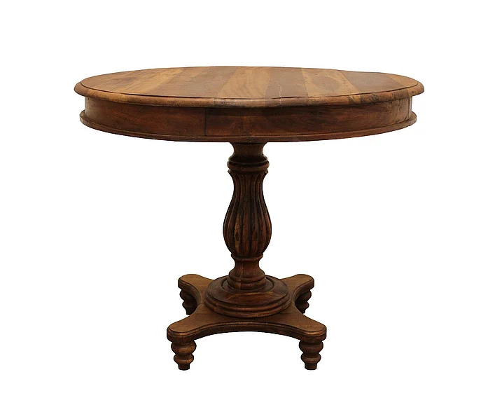 Moti Furniture Sedalia Round Dining Table in Multi-color