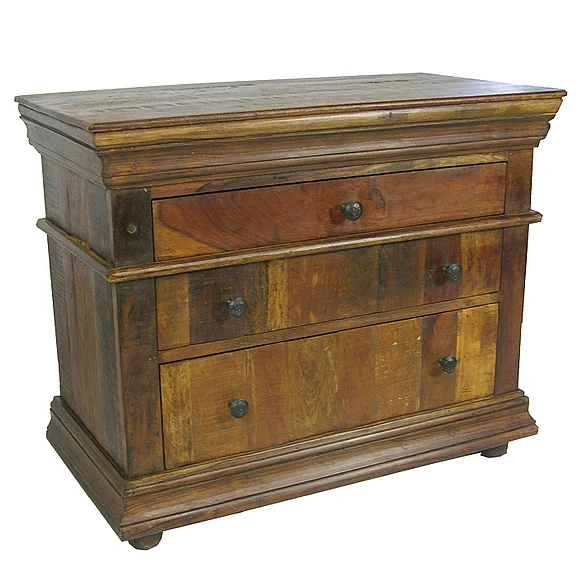 Moti Furniture Reunion Nightstand in Wood