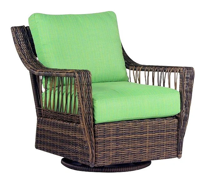 South Sea Outdoor ST John Swivel Glider in Frame Cappucino Finish 78505-CAP