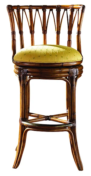 Tommy Bahama Island Estate South Beach Swivel Bar Stool in Macadamia