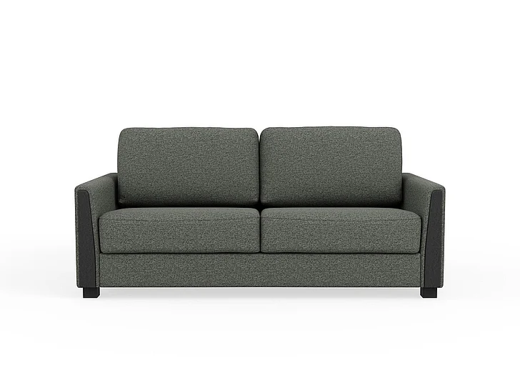 Fjords NordicREST Luna Full XL EasyFold Sofa Bed in Maple 1111 Charcoal / Charcoal CUSTOM ITEM