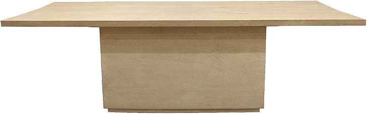 Moti Furniture Flagstaff 108" Dining Table in Stone Natural