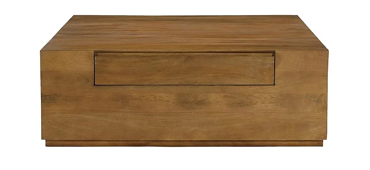 Moti Furniture Flagstaff Square Cocktail Table in Spice Tan 77003020