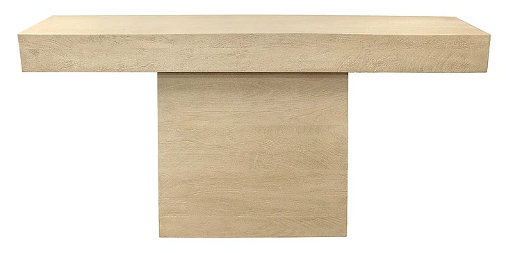 Moti Furniture Flagstaff 60" Console Table in Stone Natural 77005001A