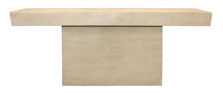 Moti Furniture Flagstaff 72" Console Table in Stone Natural 77005002A