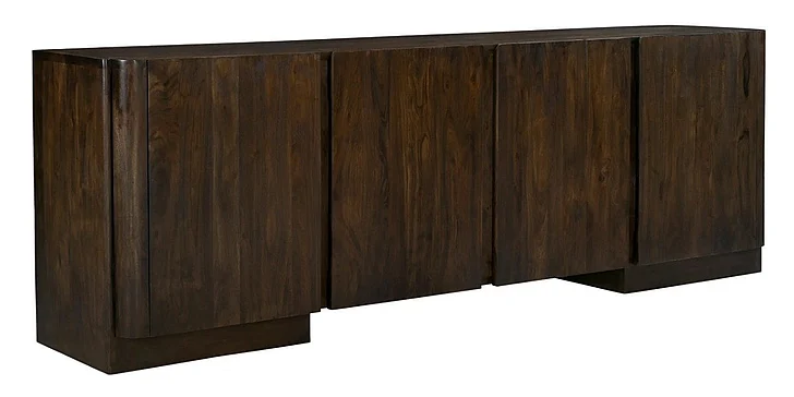 Moti Furniture Percy 4-Door Sideboard in Barista Brown 77509020