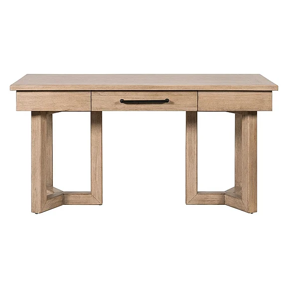 Liberty Furniture Proximity Place Writing Desk in Barley Buff 780-HO107