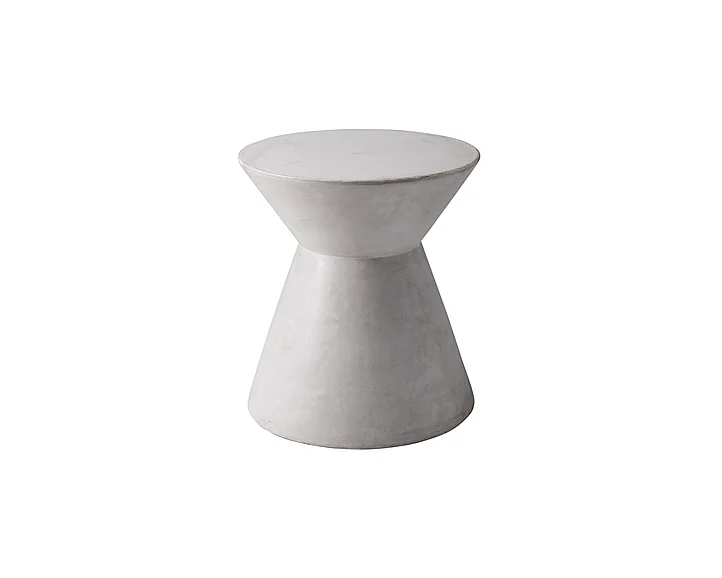 SUNPAN Mixt Astley End Table in White 78016