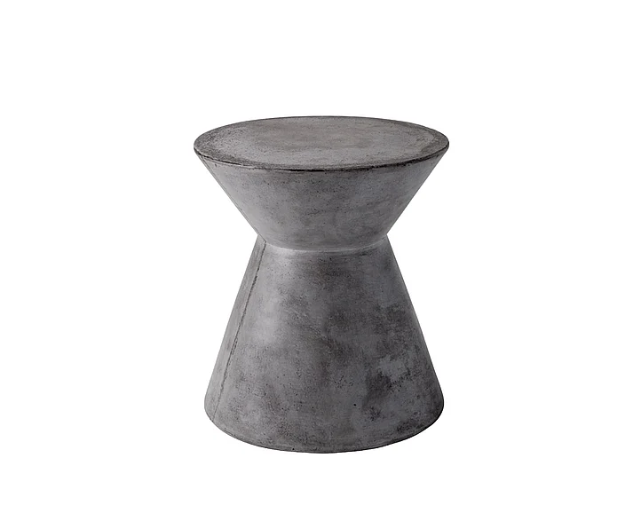 SUNPAN Mixt Astley End Table in Anthracite Grey 78018