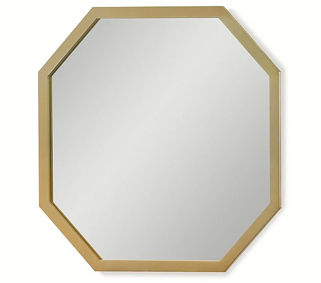 Legacy Kids Chelsea by RR Mirror in White with Gold Accents N7810-0101