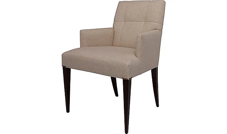 Baker Thomas Pheasant St. Germain Tufted Arm Chair BA7847