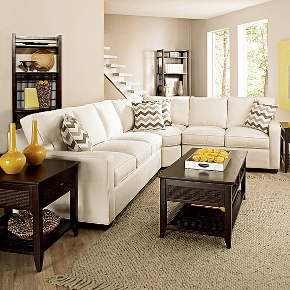 Braxton Culler Gramercy Park Three-Piece Corner Sectional with Sleeper 787-3PC-SEC1-SLEEP