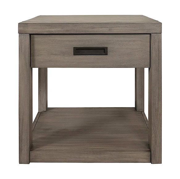 Riverside Furniture Riata Gray Side Table in Gray 79809