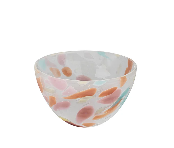 Jamie Young Jamie Young Watercolor Glass Decorative Bowl, Medium 7WATE-MDMC