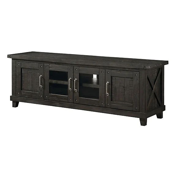 Modus Furniture Yosemite 4-Door Media Console in Café 7YC926C