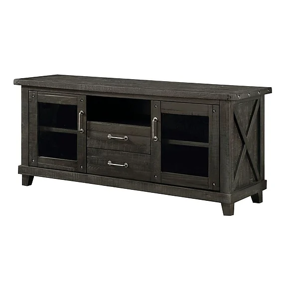 Modus Furniture Yosemite 2-Drawer Media Console in Café 7YC926D