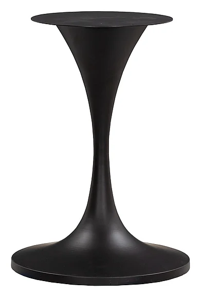 Fairfield Chair Massimo, Live Edge Tulip Dining Height Table Base in Black 8006-16