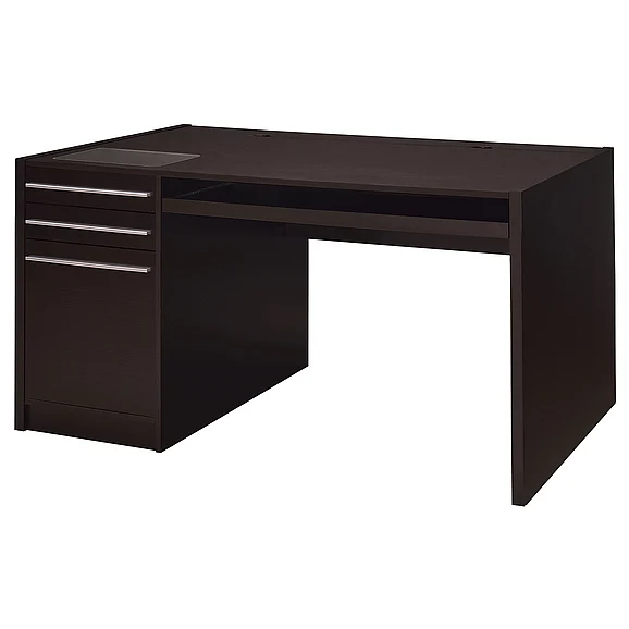 Coaster Halston 3-drawer Connect-it Office Desk Cappuccino in Cappuccino 800982