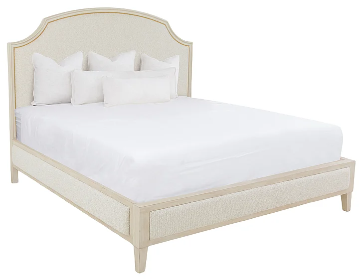 Fairfield Chair Matteo Palazzo King Bed in Champagne Mist 8010-KB-C