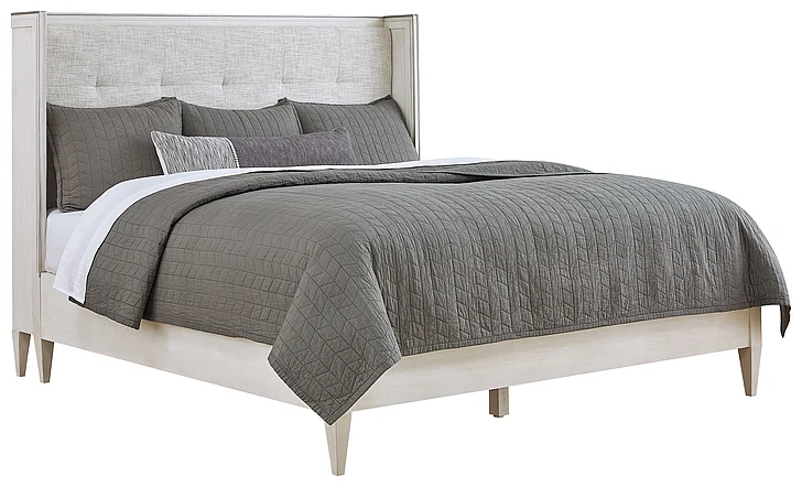 Fairfield Chair Camille King Bed in Linen 8018-KB-L
