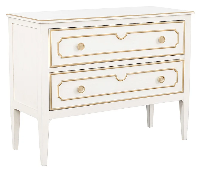 Fairfield Chair Camille Chest in Linen 8019-38