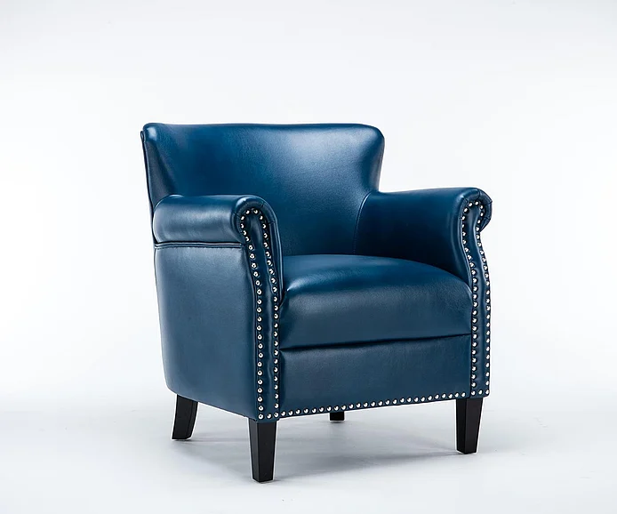 Comfort Pointe Holly Navy Blue Club Chair 8030-10