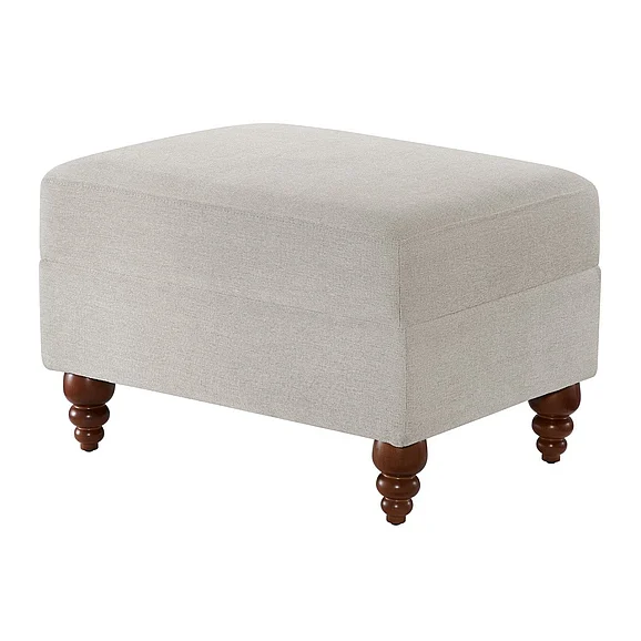 Comfort Pointe Clarendon Ottoman - Sea Oat 8040-07-OT