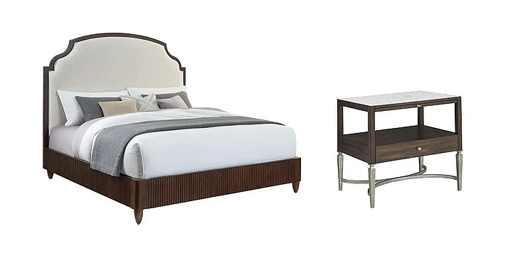 Fairfield Chair West Camden 2pc Bedroom Set in Tahitian Pearl