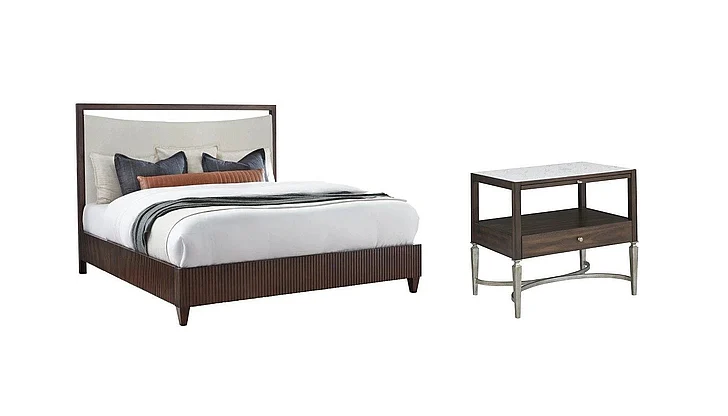 Fairfield Chair West Camden 2pc Bedroom Set in Tahitian Pearl
