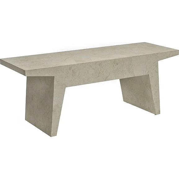 Maitland-Smith Excalibur Bench in Black 8117-42