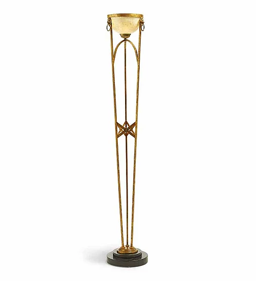 Maitland-Smith Titan Floor Lamp in Crystal Stone 8123-18