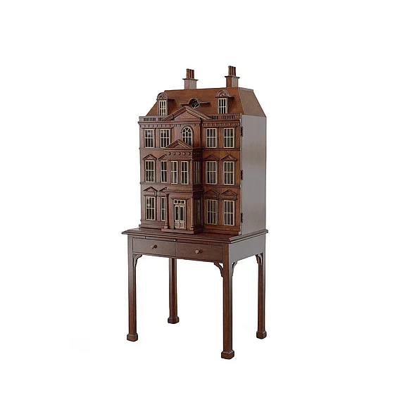 Maitland-Smith Dollhouse Bar Cabinet in Georgian Mahogany 8149-51