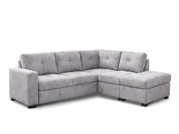 Bella Esprit Phoenix Sectional Living Room Set in Grey 8162915-ABCOT