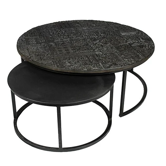 Moti Furniture Allure Ingram Nesting Cocktail Tables