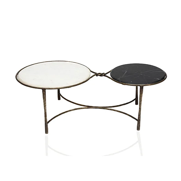 Moti Furniture George Cocktail Table in Multi 82003019