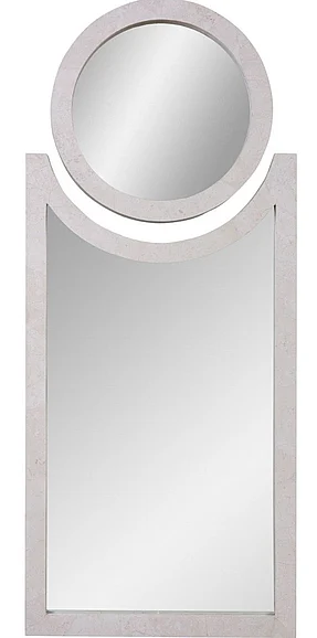 Maitland-Smith Stonely Mirror in White 8203-28 CLOSEOUT
