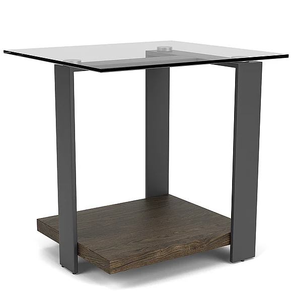 Riverside Furniture Cortland End Table in Saddle Oak 82209