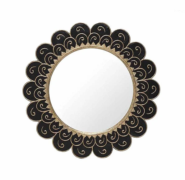 Maitland-Smith Mirror in Black 8230-28 CLOSEOUT