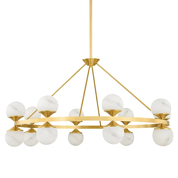 Hudson Valley Lighting Grafton Chandelier 8241-AGB