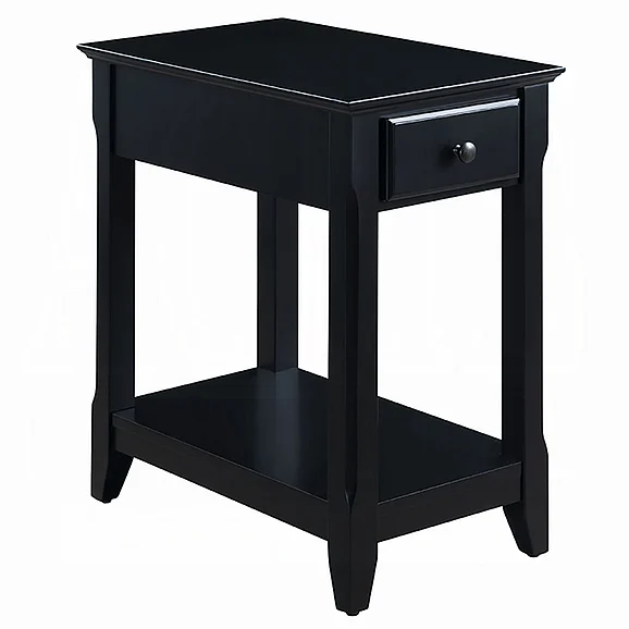 ACME Bertie Accent Table in Black 82740