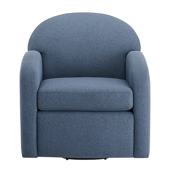 Comfort Pointe Elkhart Blue Swivel Chair 8311-10