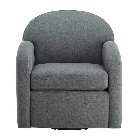 Comfort Pointe Elkhart Grey Swivel Chair 8311-27